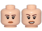 LEGO® los onderdeel Hoofd in kleur Lichte Noga 3626cpb2109