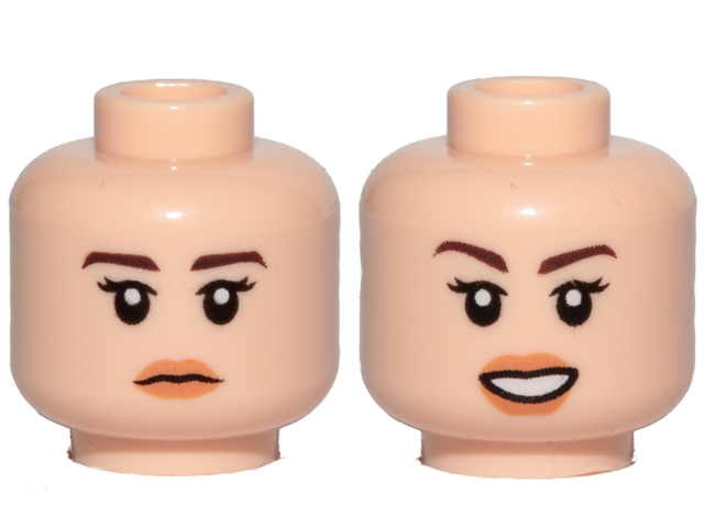 LEGO® los onderdeel Hoofd in kleur Lichte Noga 3626cpb2109
