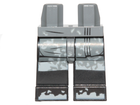 LEGO® Benen met Motief Donker Blauwachtig Grijs 970c11pb40