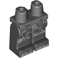 LEGO® Benen met Motief Donker Blauwachtig Grijs 970c11pb40