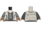 LEGO® los onderdeel Lijf met Motief Wit 973pb3103c01