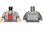 LEGO® los onderdeel Lijf met Motief Zilver 973pb3104c01