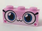 LEGO® los onderdeel Steen met Motief Fel Roze 3622pb088