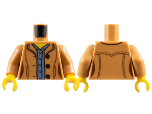 LEGO® los onderdeel Lijf met Motief Medium Noga 973pb3164c01