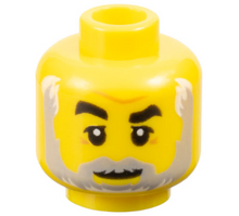 Plaatje in Gallery viewer laden, LEGO® los onderdeel Hoofd in kleur Geel 3626cpb2144