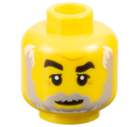 LEGO® los onderdeel Hoofd in kleur Geel 3626cpb2144