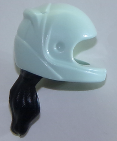 LEGO® los onderdeel Haar in kleur Licht Aqua 36293pb02