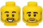 LEGO® los onderdeel Hoofd in kleur Geel 3626cpb2143