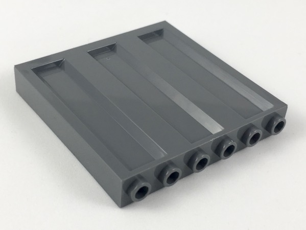 LEGO® los onderdeel Paneel Donker Blauwachtig Grijs 23405