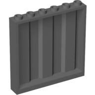 Plaatje in Gallery viewer laden, LEGO® los onderdeel Paneel Donker Blauwachtig Grijs 23405