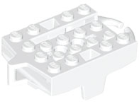 LEGO® los onderdeel Onderstel in kleur Wit 26021