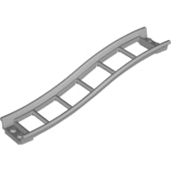 LEGO® los onderdeel Rails Licht Blauwachtig Grijs 34738