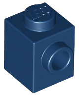 LEGO® los onderdeel Steen Aangepast Donkerblauw 87087