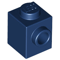 Plaatje in Gallery viewer laden, LEGO® los onderdeel Steen Aangepast Donkerblauw 87087