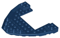 Plaatje in Gallery viewer laden, LEGO® los onderdeel Boot in kleur Donkerblauw 47404