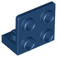 LEGO® los onderdeel Beugel in kleur Donkerblauw 99207
