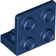 LEGO® los onderdeel Beugel in kleur Donkerblauw 99207