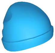 LEGO® los onderdeel Hoofddeksels Donker Azuurblauw 90541