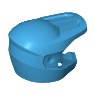 LEGO® los onderdeel Hoofddeksels Donker Azuurblauw 35458