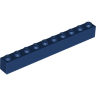 LEGO® los onderdeel Steen in kleur Donkerblauw 6111
