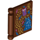 LEGO® Accessoire met Motief Roodachtig Bruin 24093pb016