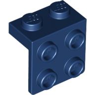 Plaatje in Gallery viewer laden, LEGO® los onderdeel Beugel in kleur Donkerblauw 44728