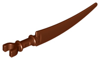 LEGO® los onderdeel Wapen in kleur Roodachtig Bruin 59229