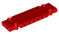 Plaatje in Gallery viewer laden, LEGO® los onderdeel Technisch Paneel in kleur Rood 15458