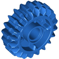Plaatje in Gallery viewer laden, LEGO® los onderdeel Technische Tandwiel in kleur Blauw 35185