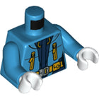 LEGO® Lijf met Motief Donker Azuurblauw 973pb3153c01
