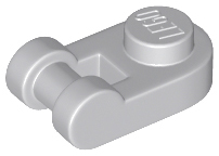 LEGO® los onderdeel Plaat Rond Licht Blauwachtig Grijs 26047