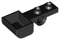 Plaatje in Gallery viewer laden, LEGO® los onderdeel Plaat Aangepast in kleur Zwart 88289