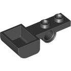 LEGO® los onderdeel Plaat Aangepast in kleur Zwart 88289