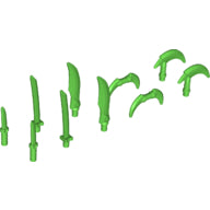 LEGO® los onderdeel Wapen in kleur Zilver 37341