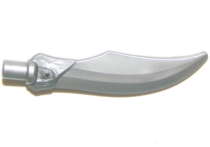 LEGO® los onderdeel Wapen in kleur Zilver 37341a