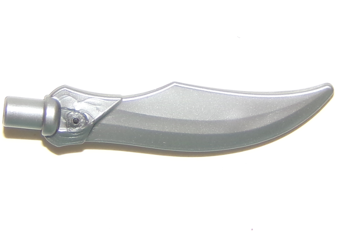 LEGO® los onderdeel Wapen in kleur Zilver 37341a
