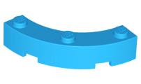 LEGO® los onderdeel Steen Rond Donker Azuurblauw 48092