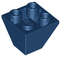 LEGO® los onderdeel Dakpan Omgekeerd Donkerblauw 3676