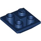 LEGO® los onderdeel Dakpan Omgekeerd Donkerblauw 3676