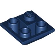 LEGO® los onderdeel Dakpan Omgekeerd Donkerblauw 3676