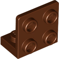 LEGO® los onderdeel Beugel in kleur Roodachtig Bruin 99207
