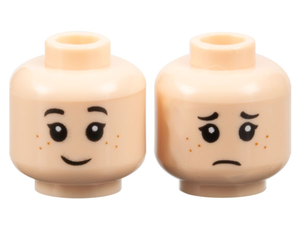 LEGO® los onderdeel Hoofd in kleur Lichte Noga 3626cpb2104