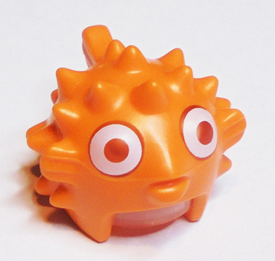 LEGO® los onderdeel Hoofddeksels Oranje 25742c01pb01