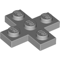 LEGO® Plaat Aangepast Licht Blauwachtig Grijs 15397