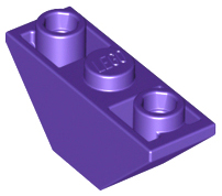 LEGO® los onderdeel Dakpan Omgekeerd Donkerpaars 2341