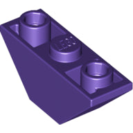 Plaatje in Gallery viewer laden, LEGO® los onderdeel Dakpan Omgekeerd Donkerpaars 2341