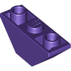 LEGO® los onderdeel Dakpan Omgekeerd Donkerpaars 2341