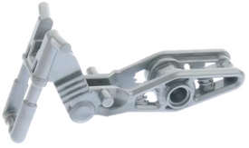 LEGO® los onderdeel Fiets & Motor in kleur Zilver 37496