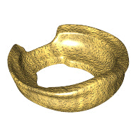 Plaatje in Gallery viewer laden, LEGO® los onderdeel Lijf Accessoire Parel Goud 24504