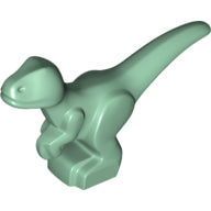 LEGO® los onderdeel Dinosaurier in kleur Zandgroen 37829